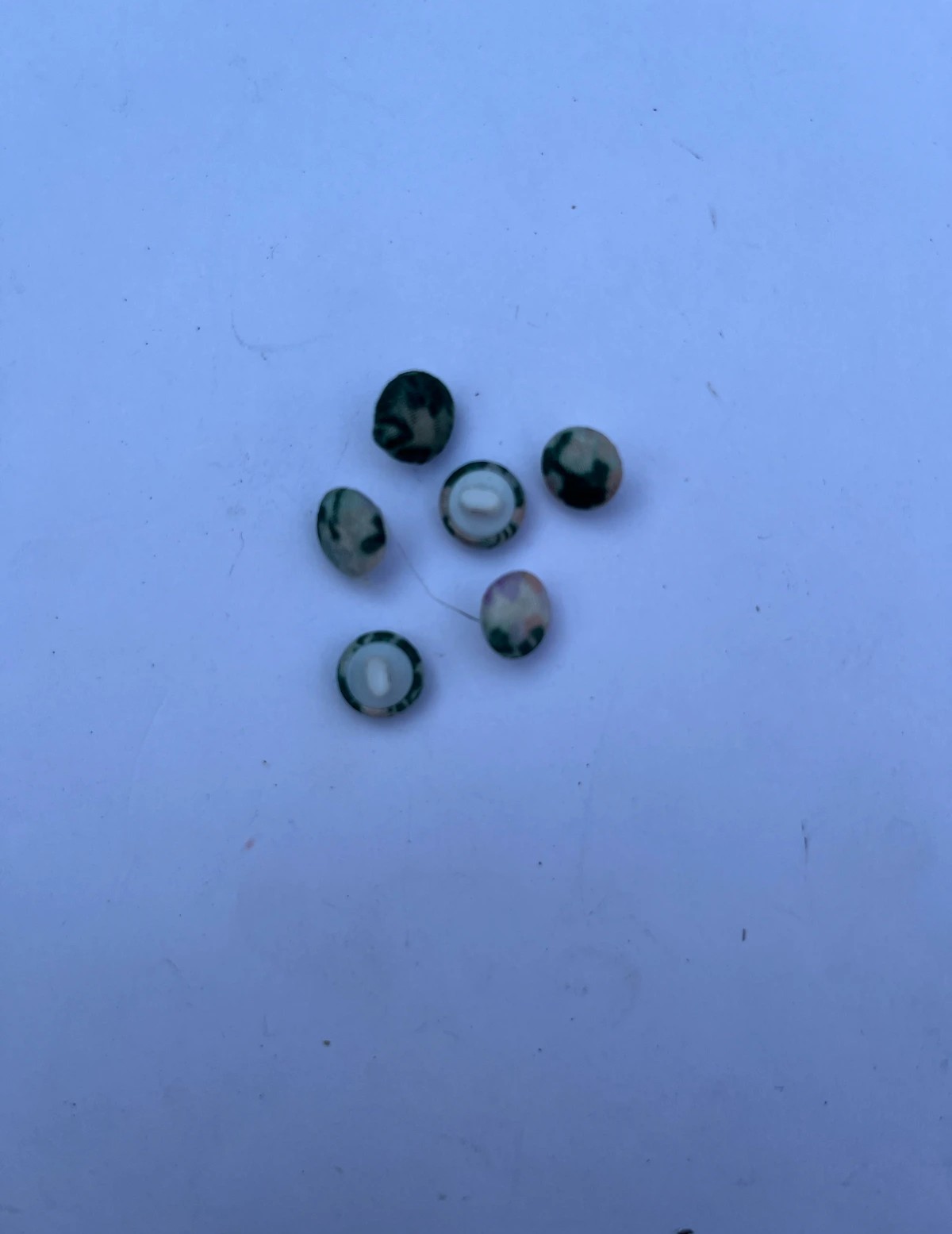 Home fabric button